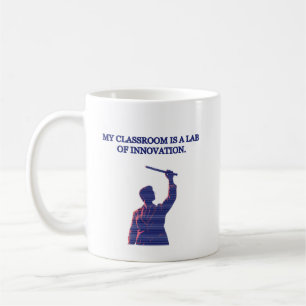 Mijn klaslokaal Lab voor innovatieve wetenschapson Koffiemok