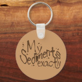 Mijn kleding Precies Sleutelhanger (Voorkant)