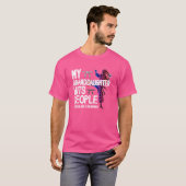 Mijn kleindochter Karate Grootmoeder T-shirt (Voorkant volledig)
