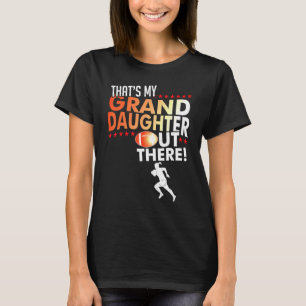 Mijn kleindochter Rugby Opa Oma T-shirt