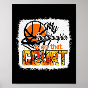 Mijn kleindochter zit aan dat hof door sketchbyll poster