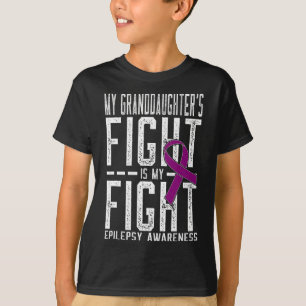 Mijn kleindochters gevecht is mijn gevecht tegen e t-shirt