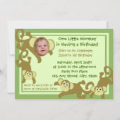 Mijn kleine aap kaart (Voorkant)