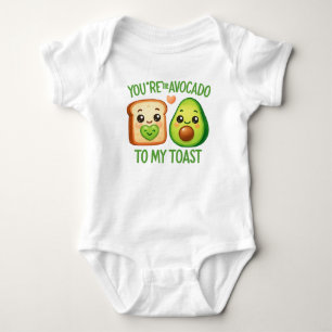 Mijn Kleine Avocado Toast Liefje Baby Groei Romper
