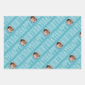 Mijn kleine baas | Bedankt bericht Inpakpapier Vel (Voorkant)