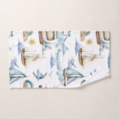 Mijn kleine blauwe horizon bad handdoek (Handdoek)