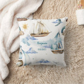 Mijn Kleine Blauwe Horizon Kussen (Deken)