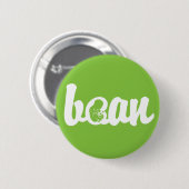 Mijn kleine boon - Zwangerschapskinnen Ronde Button 5,7 Cm (Voorkant /achterkant)