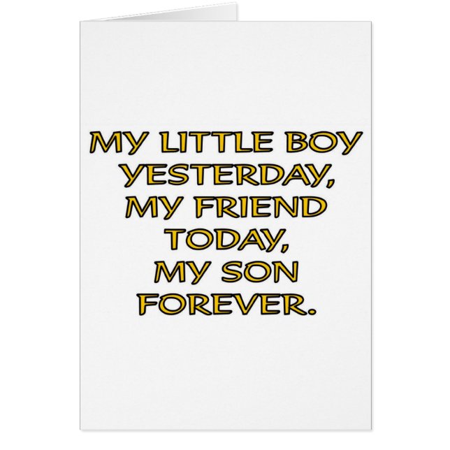 MIJN KLEINE BOY (Voorkant)