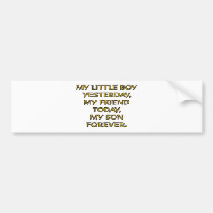 MIJN KLEINE BOY BUMPERSTICKER