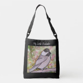 Mijn kleine Chickadee Black Crossbody Tas (Achterkant)