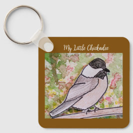 Mijn kleine Chickadee Brown Sleutelhanger