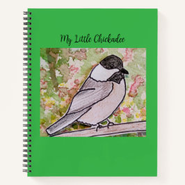 Mijn kleine Chickadee Kelly Green Notitieboek