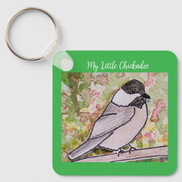 Mijn kleine Chickadee Kelly Green Sleutelhanger