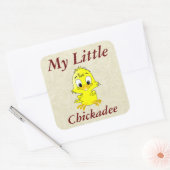 Mijn kleine Chickadee Sticker (Envelop)