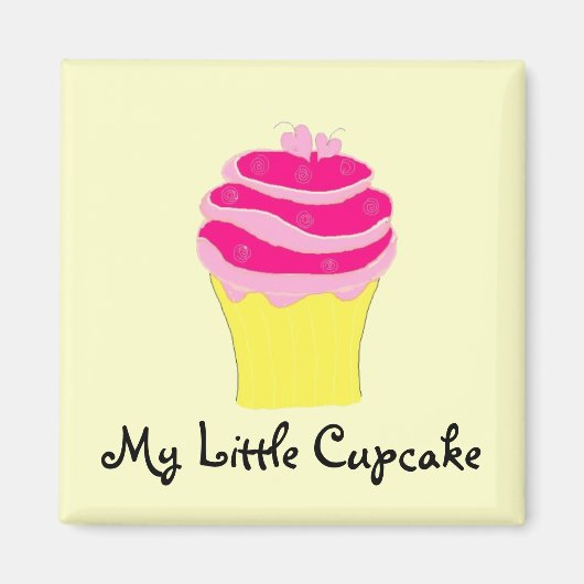 Mijn kleine Cupcake Magneet (Voorkant)