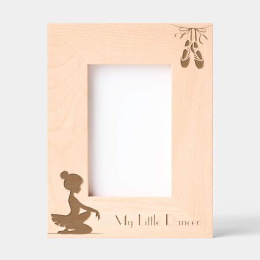 Mijn kleine danseres gegraveerde lijstjes (Voorkant)