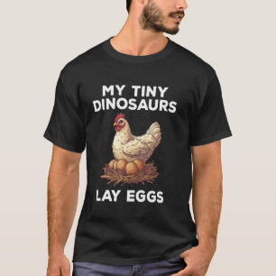 Mijn Kleine Dinosaurussen Leggen Eieren Grappige K T-shirt