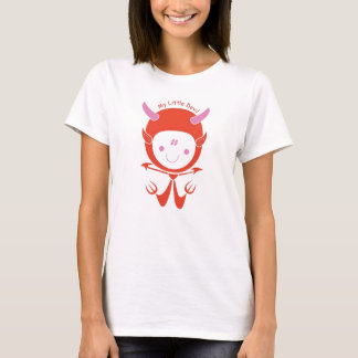Mijn kleine duivel is een comfortabel ontwerp t-shirt