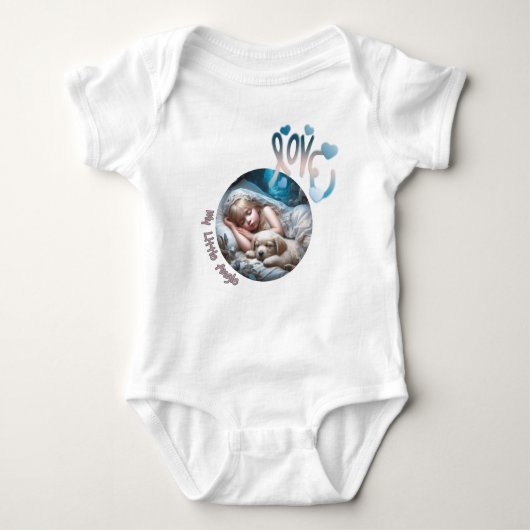 Mijn kleine engel Baby jersey bodysuit (Voorkant)