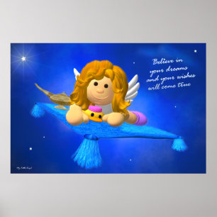 Mijn kleine engel: bevestiging poster
