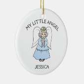Mijn kleine engel. keramisch ornament (Rechts)