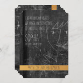 Mijn kleine engel Kinder begrafenisaankondiging Kaart (Voorkant / Achterkant)