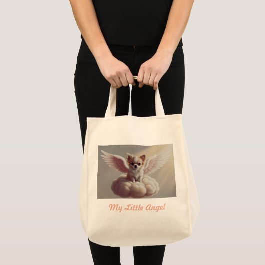 Mijn kleine engel tote bag (Voorkant (product))