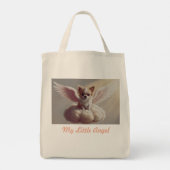 Mijn kleine engel tote bag (Achterkant)