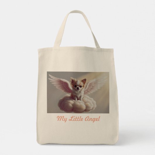 Mijn kleine engel tote bag (Achterkant)