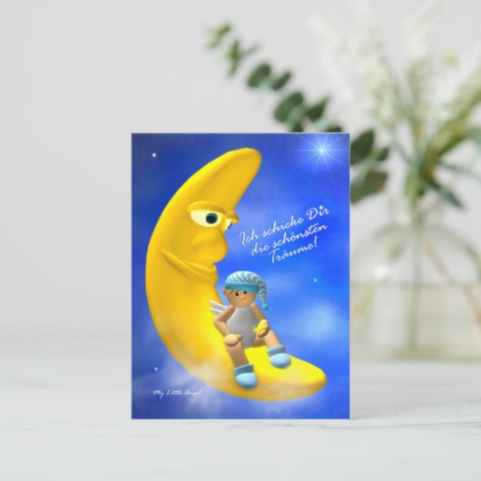 Mijn kleine engel: Traumstunde Briefkaart (Staand voorkant)