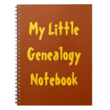 Mijn kleine genealogie Notitieboek