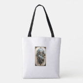 Mijn kleine hart fantasiezak tote bag (Achterkant)