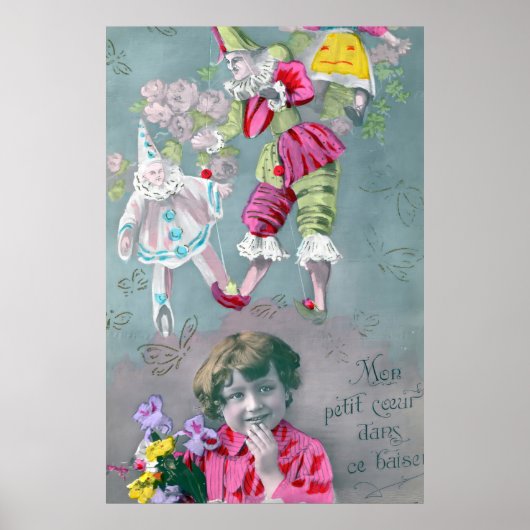 Mijn kleine hart in deze kus  poster (Voorkant)