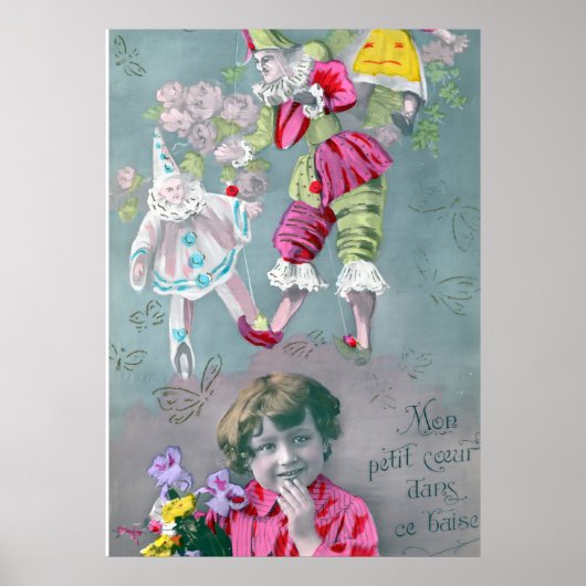 Mijn kleine hart in deze kus  poster (Voorkant)