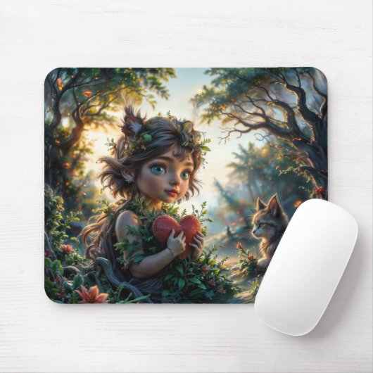 Mijn kleine hart muismat (Met muis)