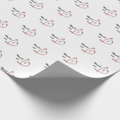 Mijn kleine hartje cadeaupapier (Hoek)