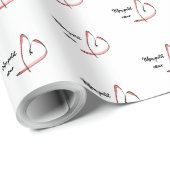 Mijn kleine hartje cadeaupapier (Rol Hoek)