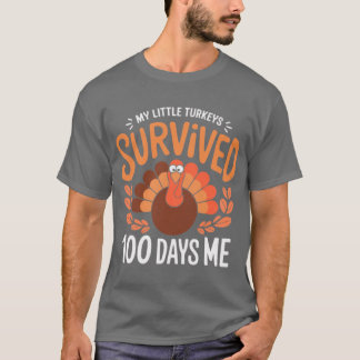 Mijn kleine heeft 00 dagen van mijn grappige opvoe t-shirt