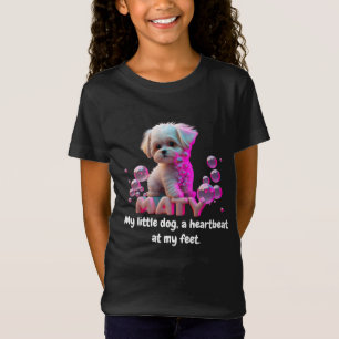 Mijn kleine hond - een hart t-shirt