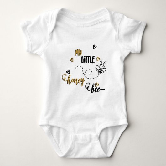 Mijn kleine honingbijen Baby Bodysuit (Voorkant)