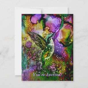 Mijn kleine Hummingbird Kaart