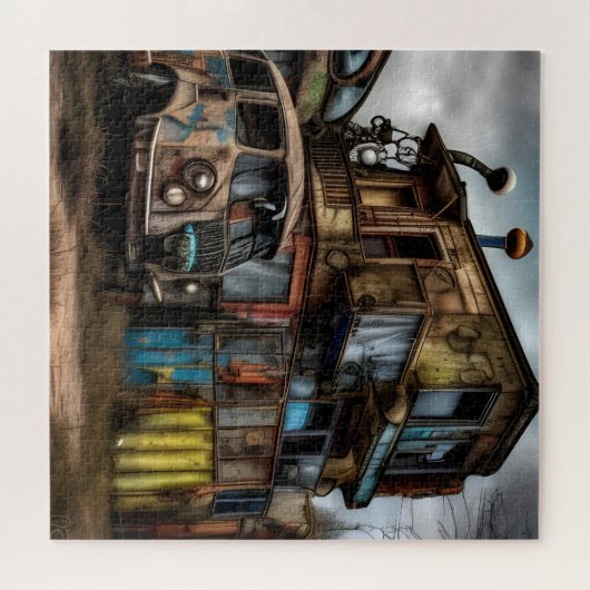 Mijn kleine Junkyard Legpuzzel (Horizontaal)