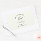 Mijn kleine keuken Contact Info Sticker (Envelop)