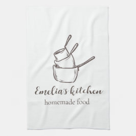Mijn kleine Keuken Klein Zakelijk logo Theedoek