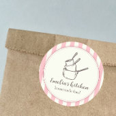 Mijn kleine keuken logo Sticker
