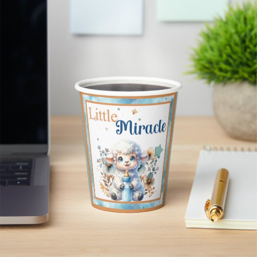 Mijn Kleine Lam Papieren Bekers (Insitu)