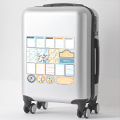 Mijn kleine Lam Planner Sticker (Koffer)