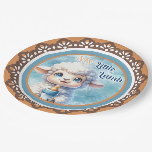 Mijn kleine lamspapier Bord (Gekanteld)