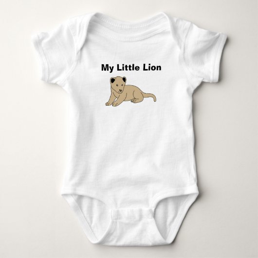 Mijn kleine leeuw romper (Voorkant)